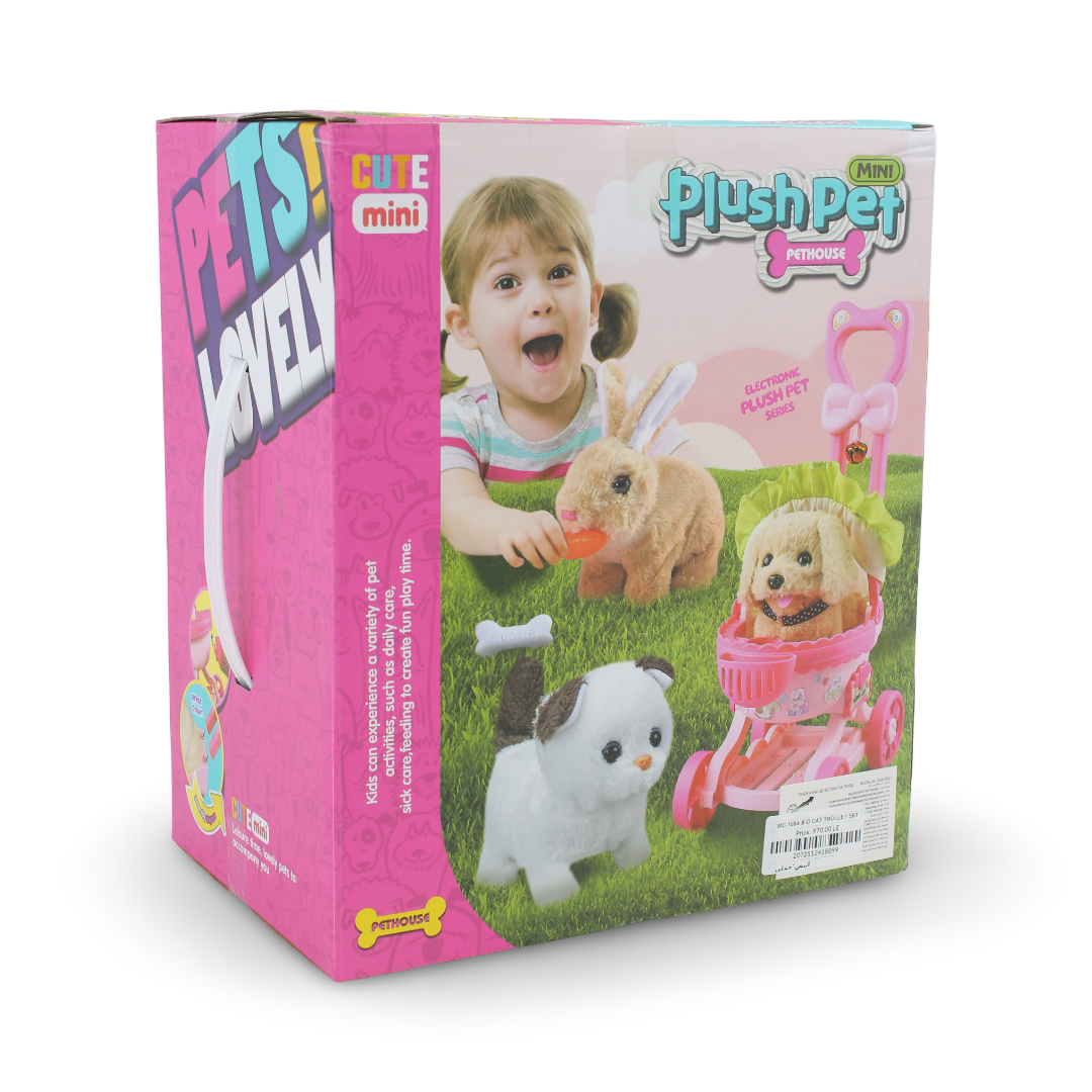 Jolier Mini Plush Pet Pethouse Companion