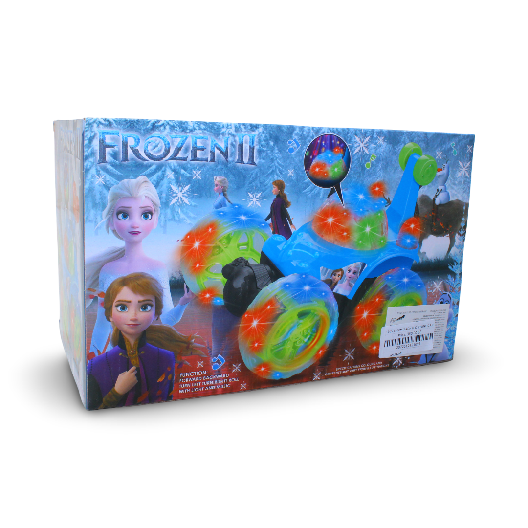 Frozen 3D Rolling Stunt RC Car