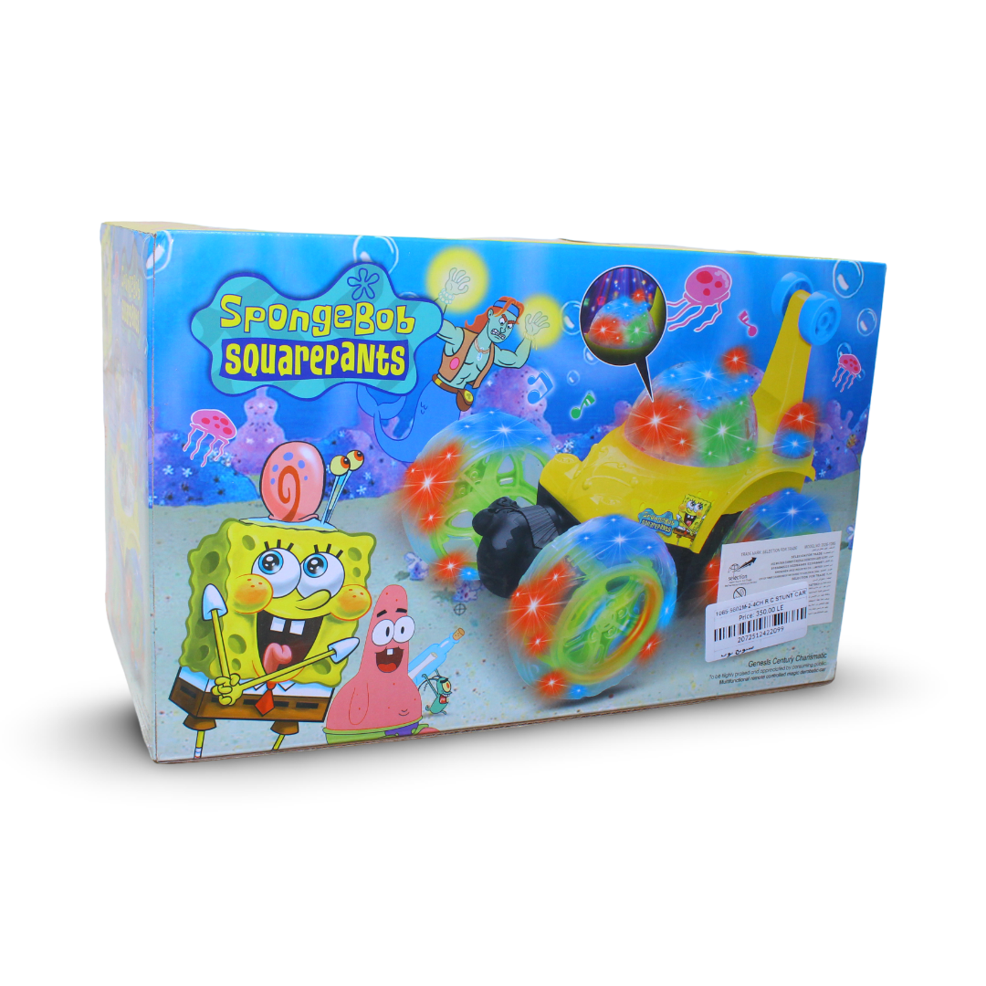 SpongeBob 3D Rolling Stunt RC Car