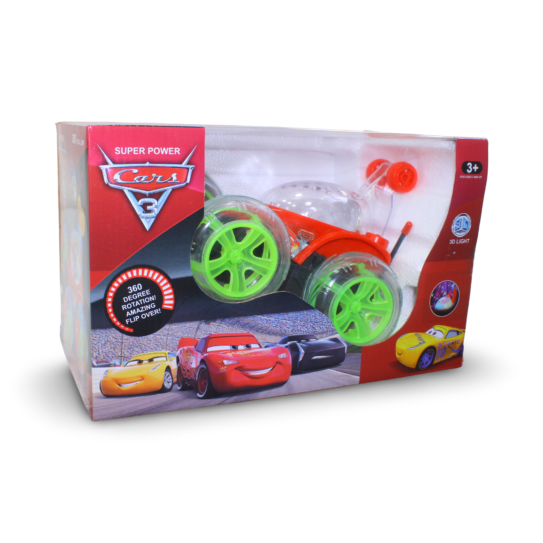 Cars 3D Rolling Stunt RC Car