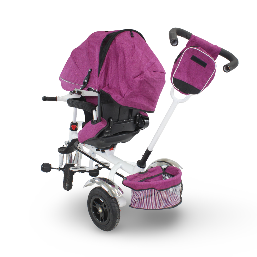 Multi-Functional Toddler Tricycle – Purple