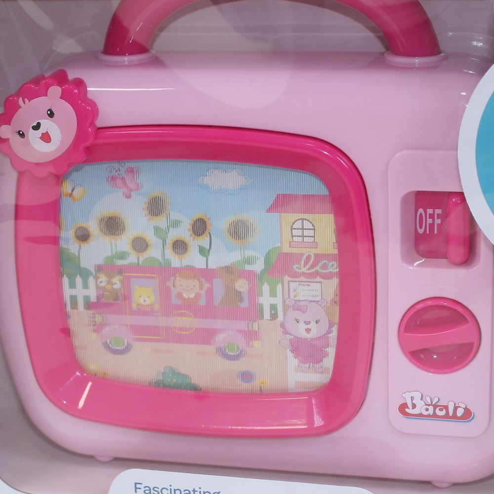 Baoli Baby Musical Sleepy Lullaby TV Toy - Pink