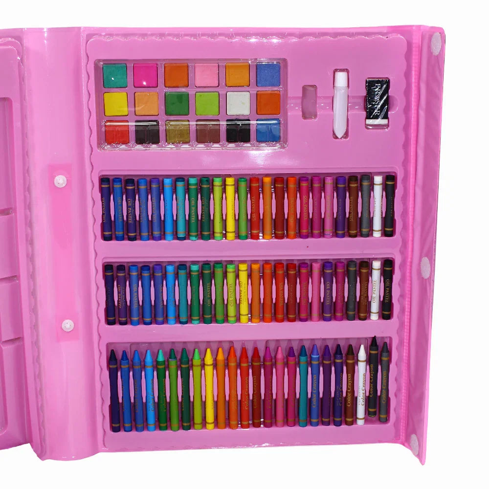 Super Mega Art Set - 208 Pieces (Pink)
