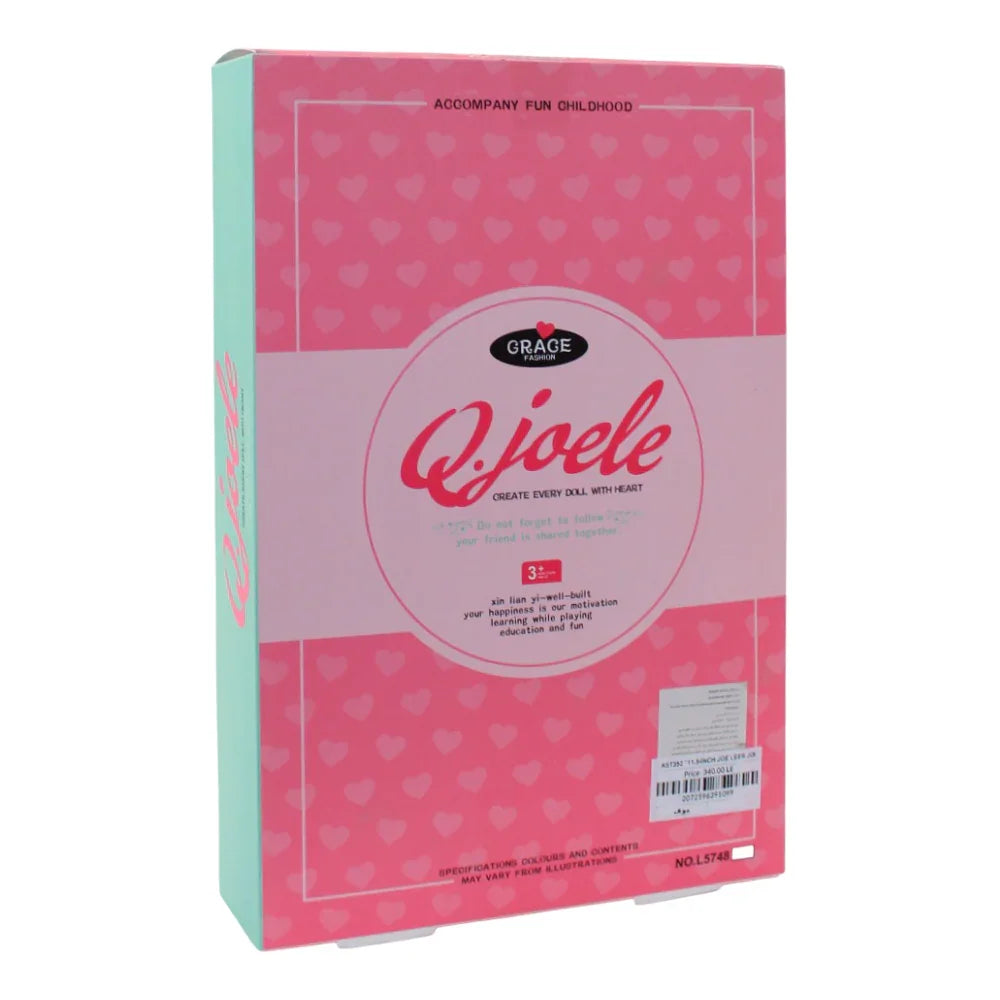 Q.Joele Ski Suit 11.5-Inch Jointed Doll – Purple