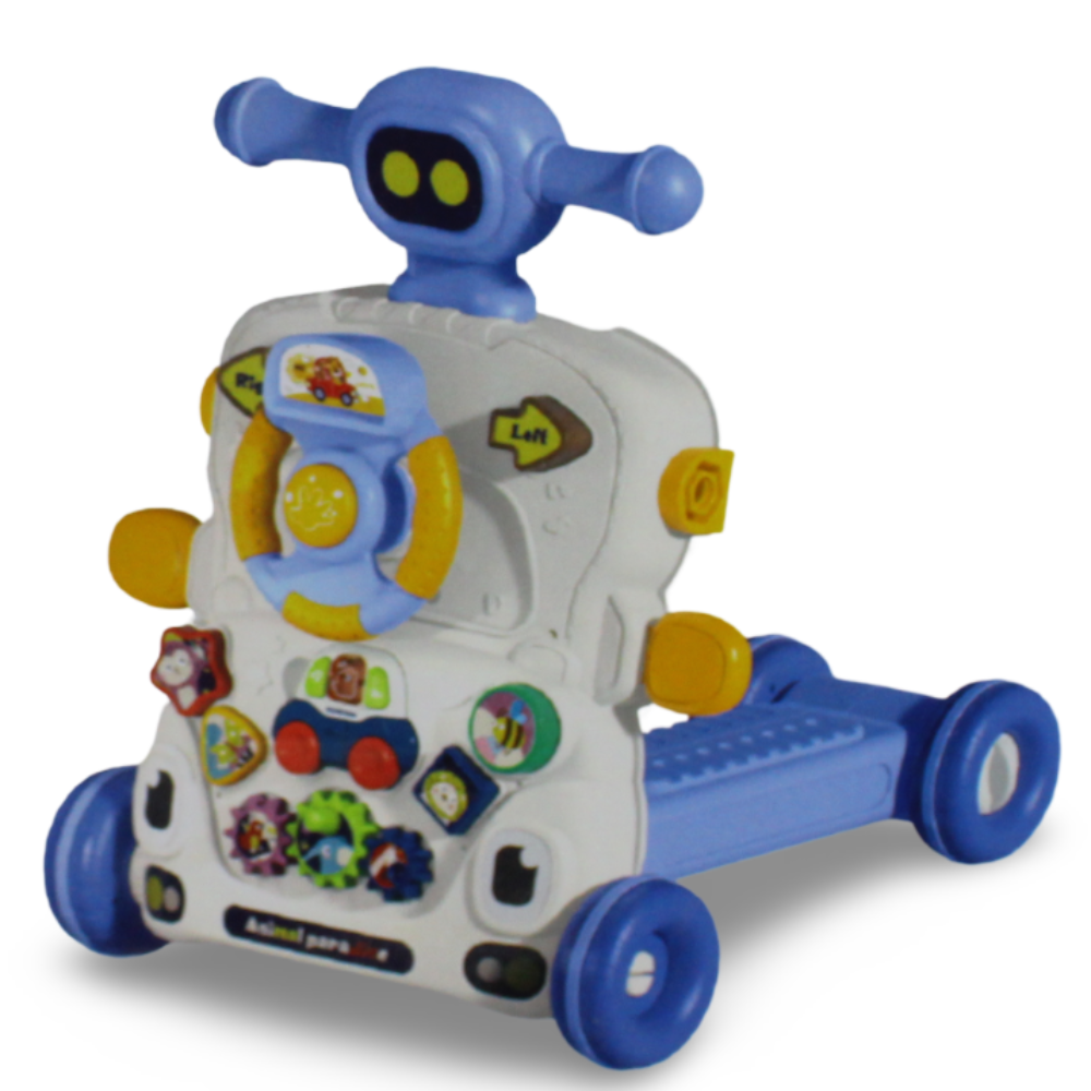 Bibi-inn 6-in-1 Baby Activity Walker – Baby Blue
