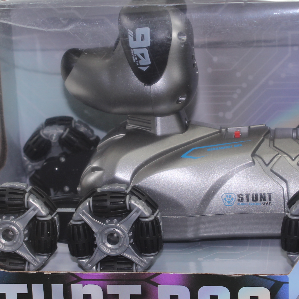 R/C Stunt Dog Eight Eheel Ropot Dog - Silver