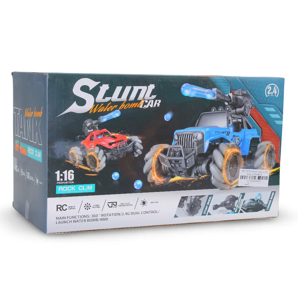 Remote Control Stunt Water Bomb Car – Red