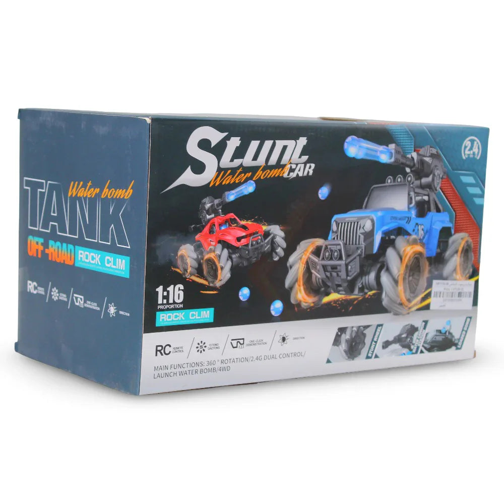 Remote Control Stunt Water Bomb Car – Red