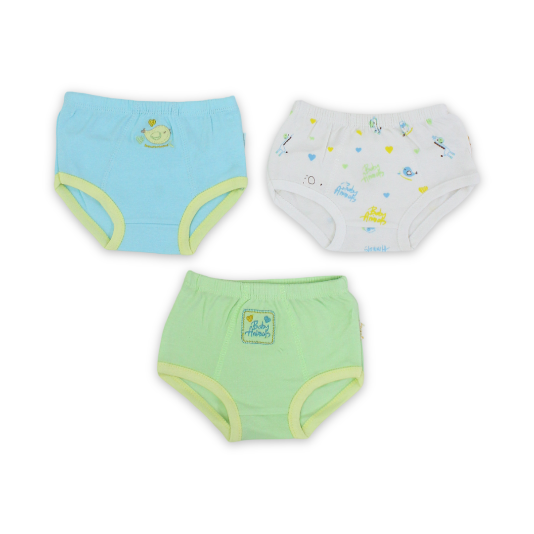 Baby Boys Cotton Pantie – Pack Of 3 - Clothing - Star Dream