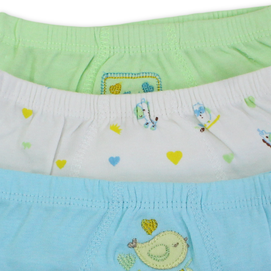 Baby Boys Cotton Pantie – Pack Of 3