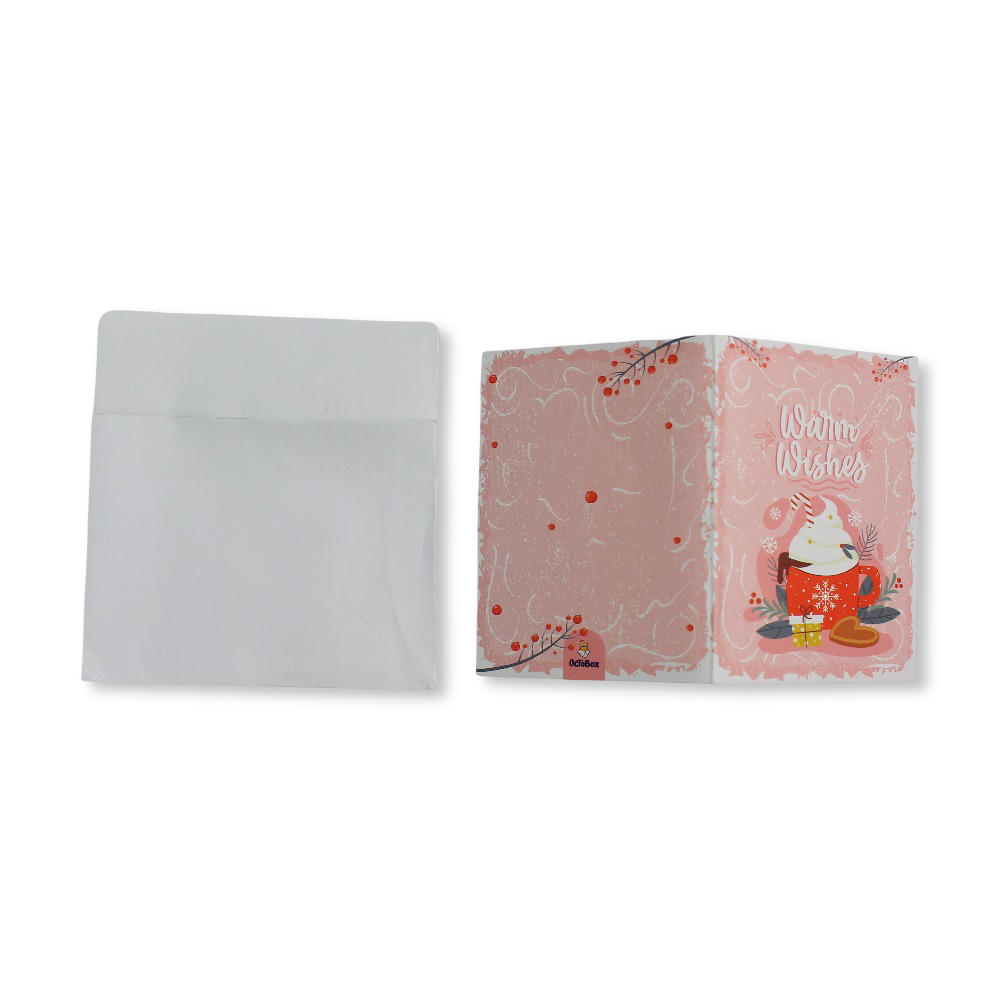 Small Gift Card with Envelope – Warm Wishes Design - Assortments - OKO