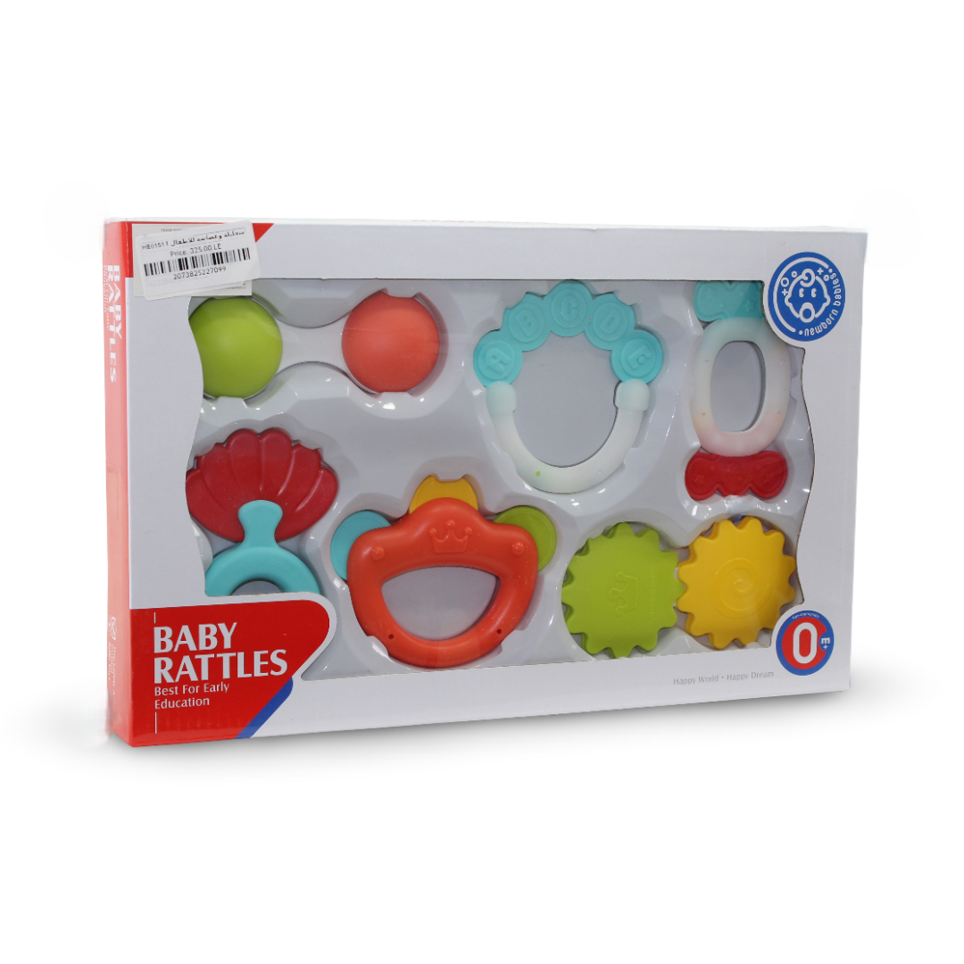 Huanger Baby Rattles Set – 6 Pcs