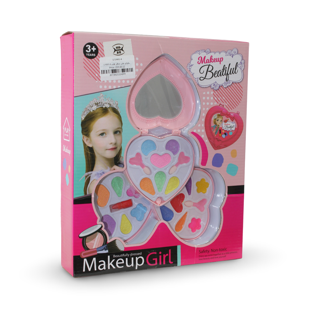 Makeup Girl Toy Set Heart Shape