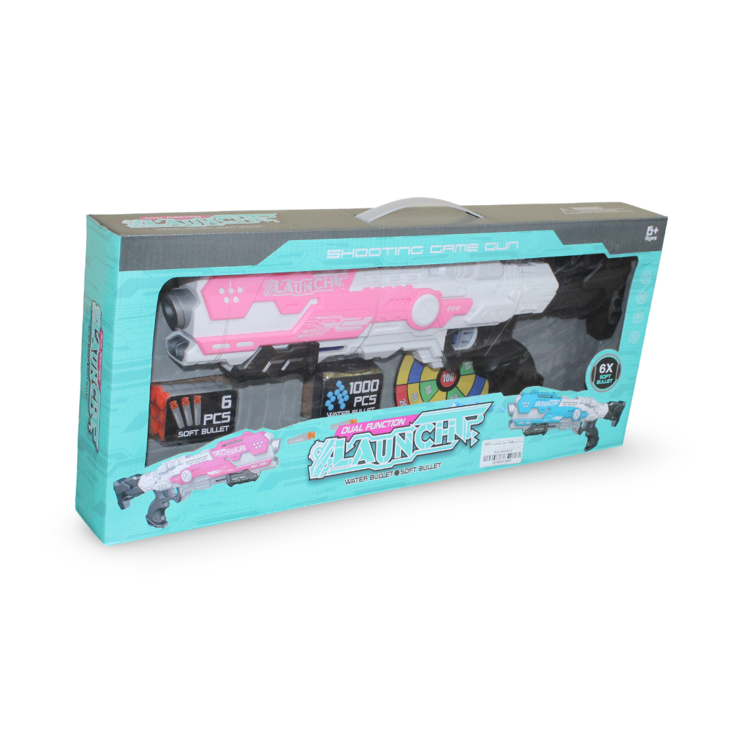 "Launch" Dual-Function Shooting Gun – 6 Pcs - Toys - OKO