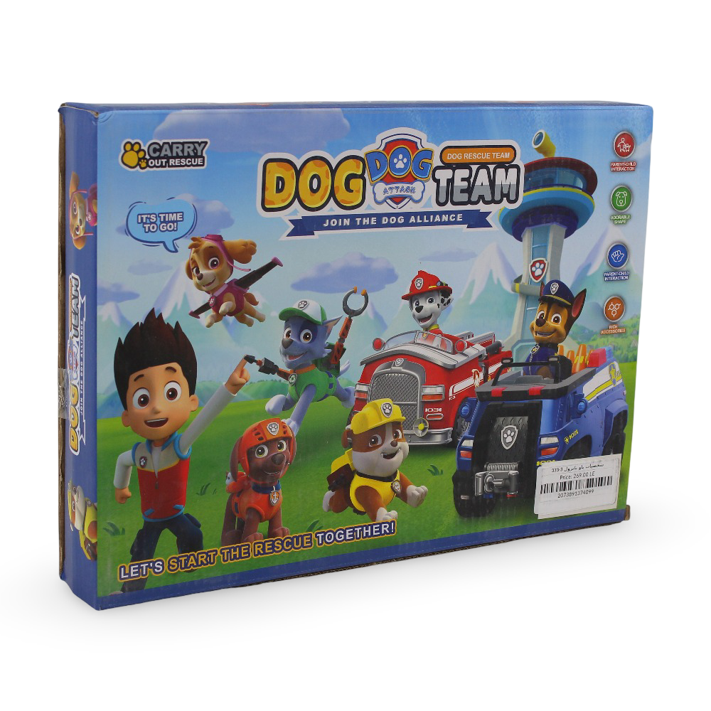 Dog Rescue Team Toy Set