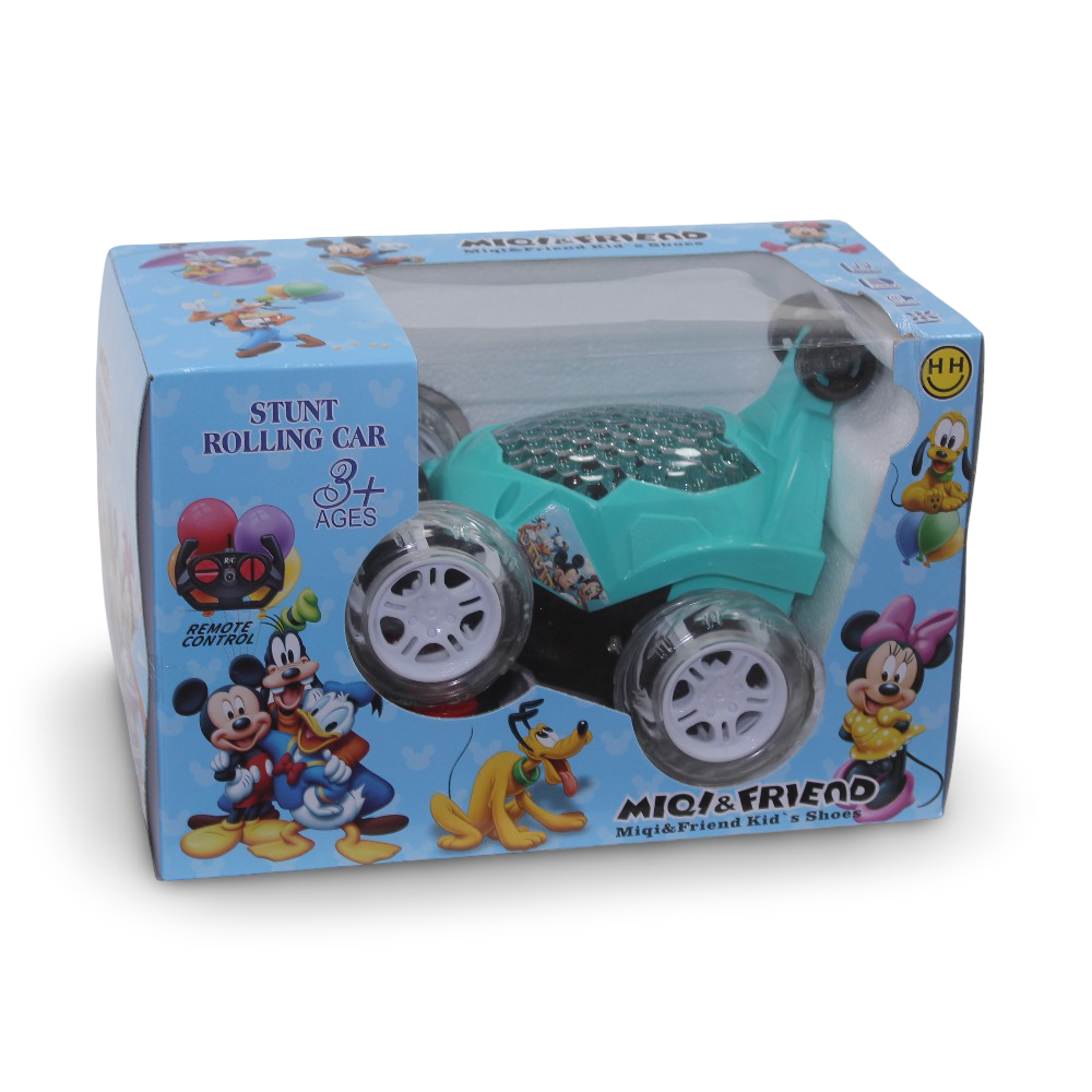 Miqi & Friend Mickey Mouse Stunt Rolling Car - Toys - OKO