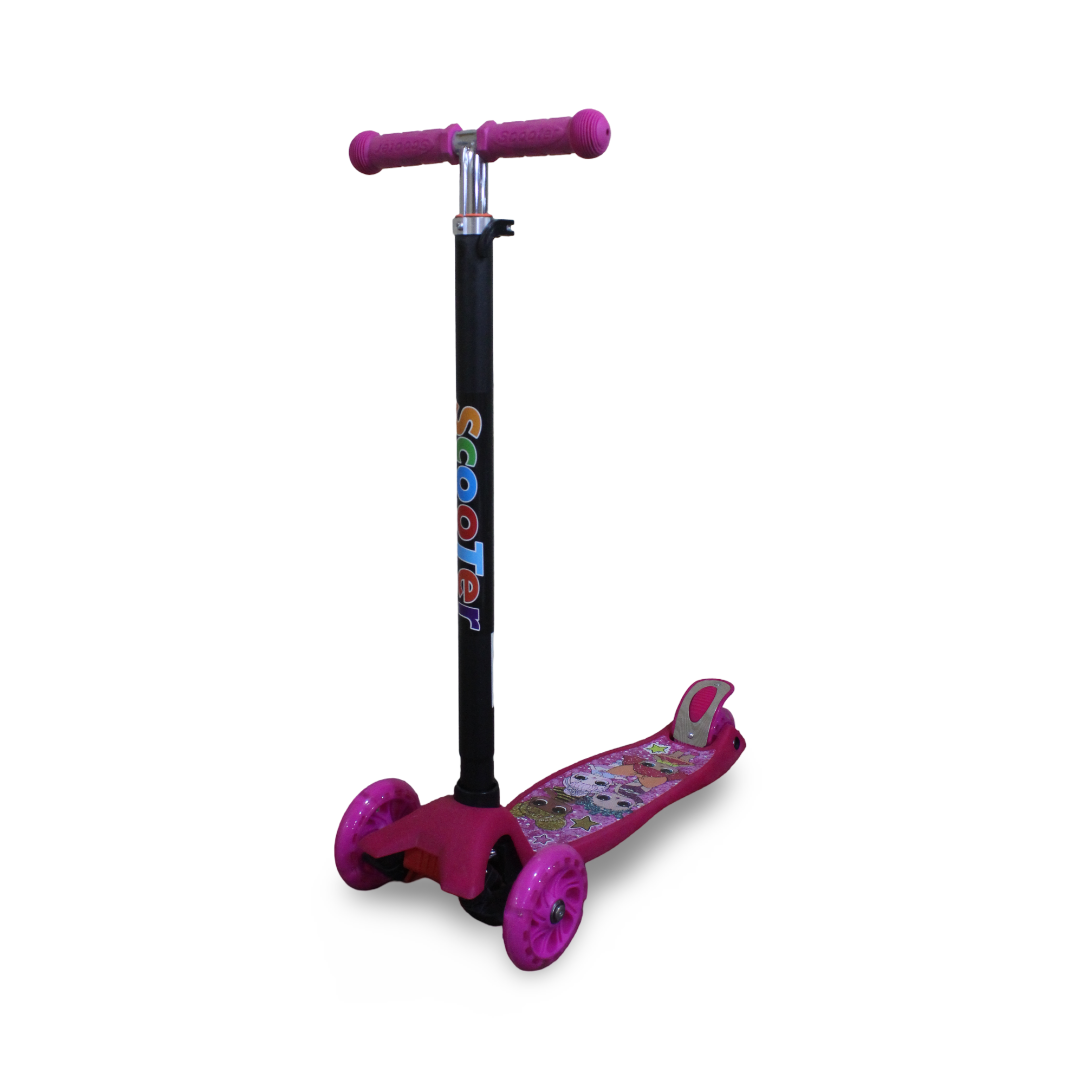 MG Kids Scooter 3 Levels – LOL Fuchsia - Toys