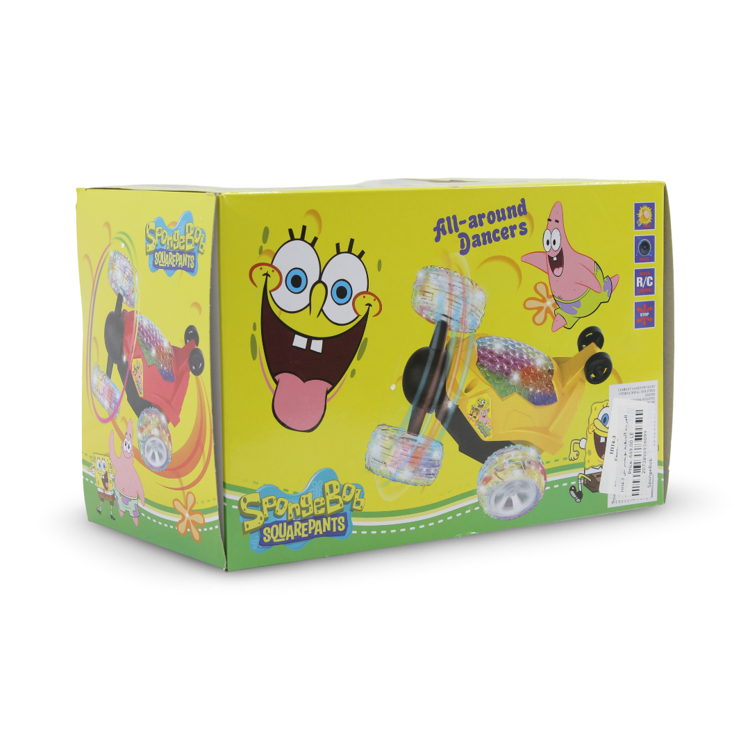 Sponge Bob Square Pants Stunt Rolling Car toy