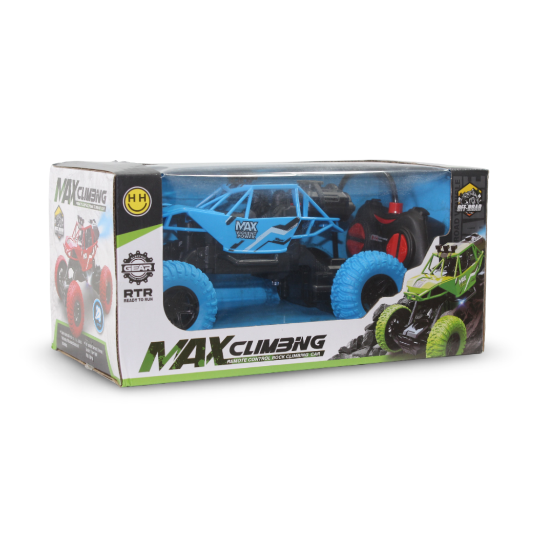 Max Climbing Remote Control Rock Climbing Car – Blue
