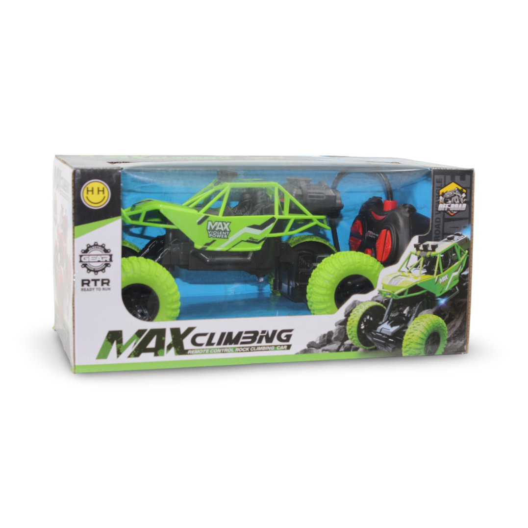 Max Climbing Remote Control Rock Climbing Car – Green
