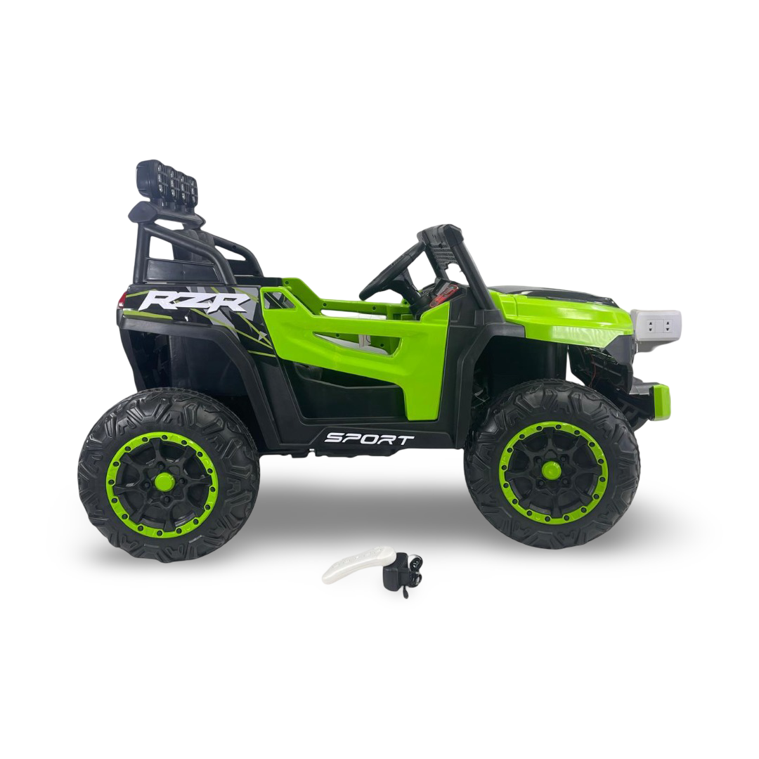 Children's Electric Jeep Car with Battery Operated Ride On – Green