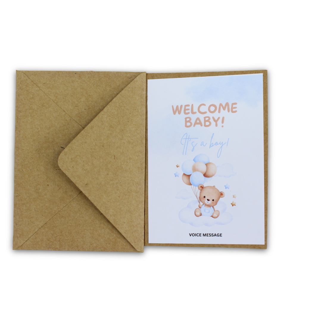 Welcome Baby Card - Party - Memorecs