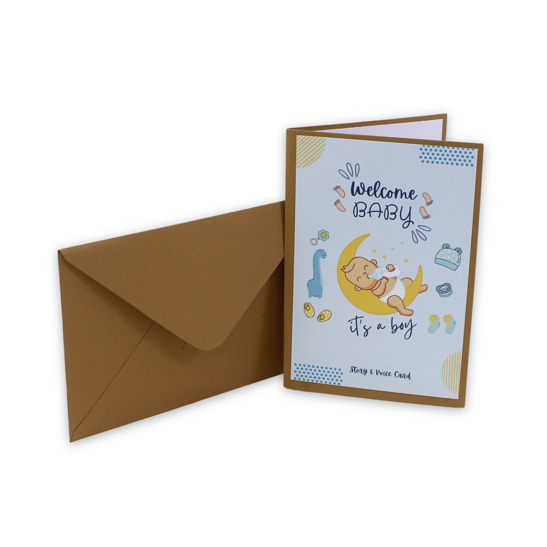 Welcome Baby Large Card - Party - Memorecs