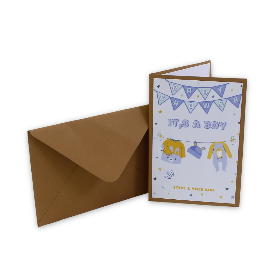 It's a Boy Large Card - Party - Memorecs