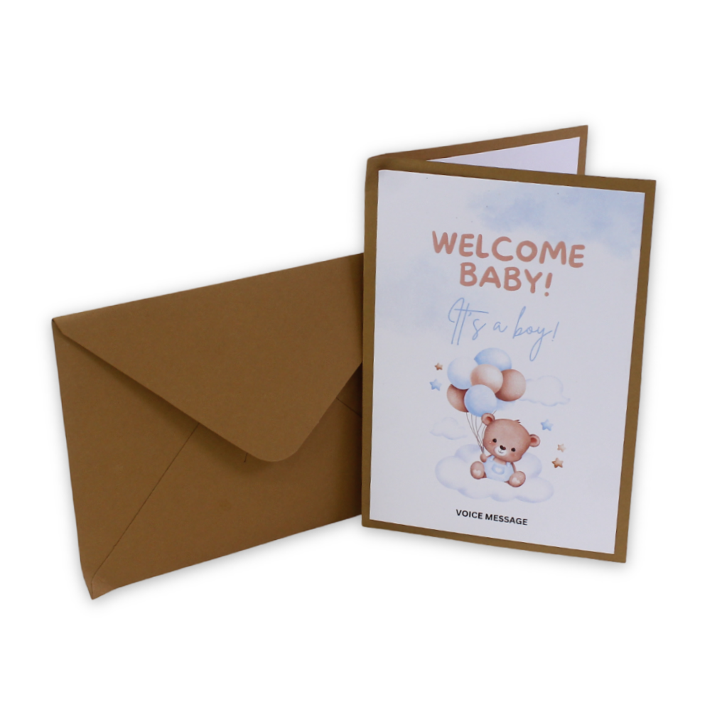 Welcome Baby Large Card - Party - Memorecs