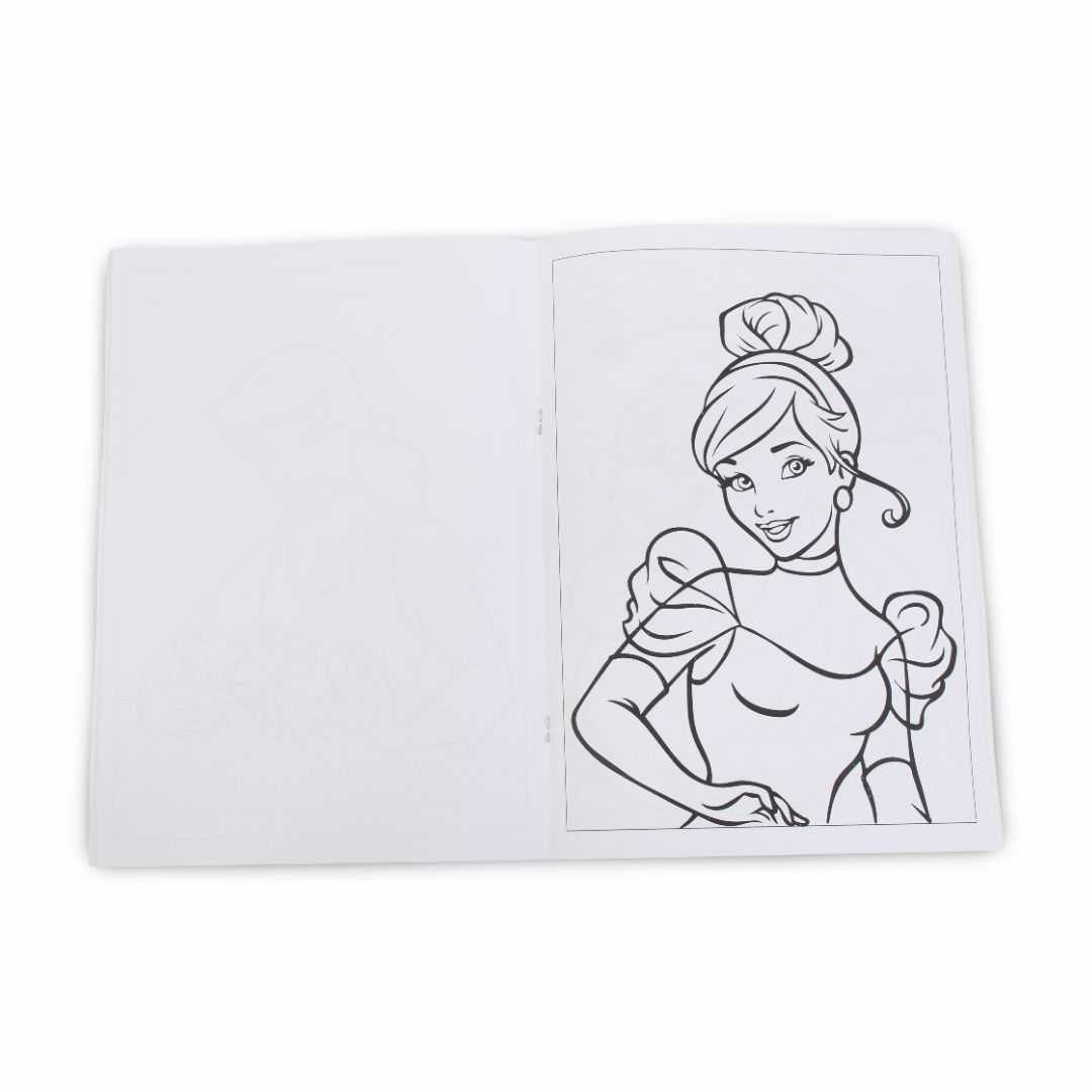 Cinderella Coloring Book – 20 Colouring Sheets - Toys - Bedaya Designs