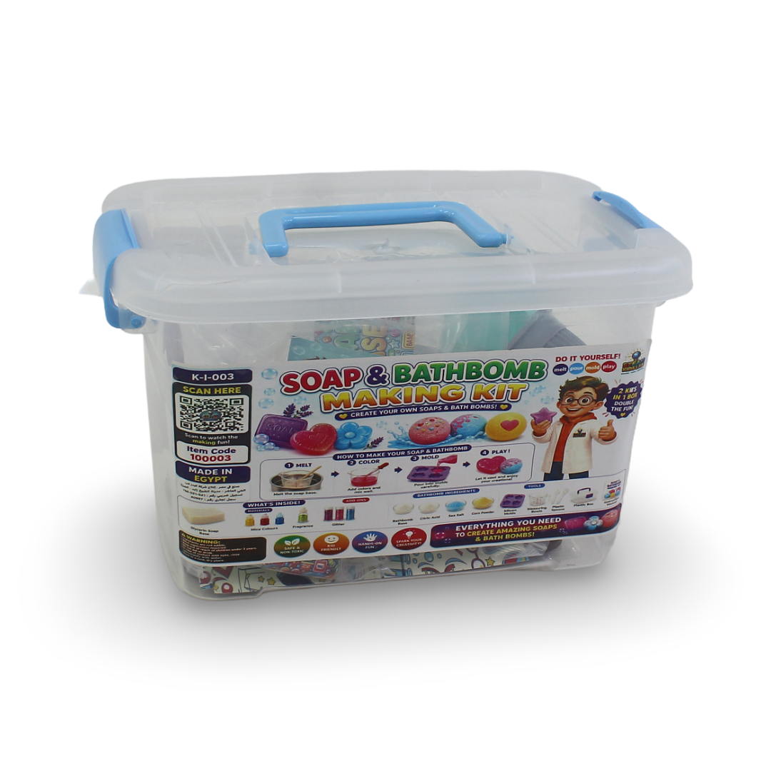 Kids Lab "Soap & Bath Bomb Making Kit" DIY Craft Set