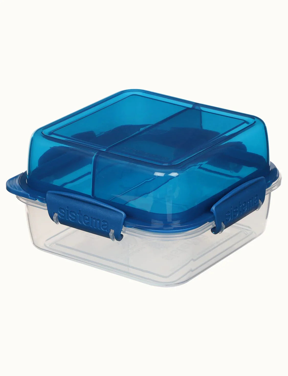 Sistema Lunch Box – BPA Free Plastic Blue 1.24L