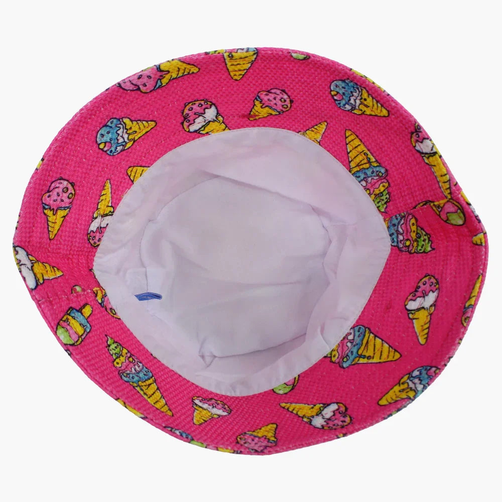 Bucket Hat -  Ice Cream Print