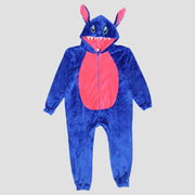 Unisex Stitch Long-Sleeved Onesie Pajama