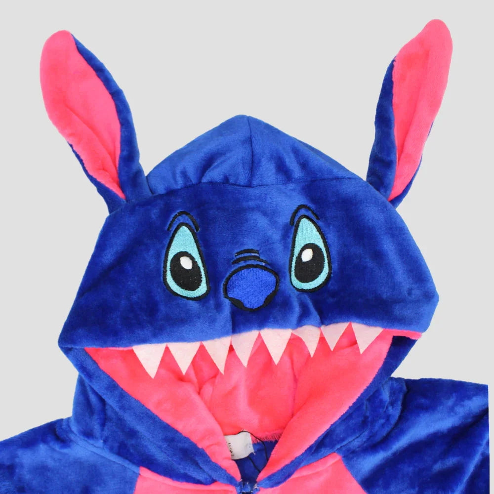 Unisex Stitch Long-Sleeved Onesie Pajama