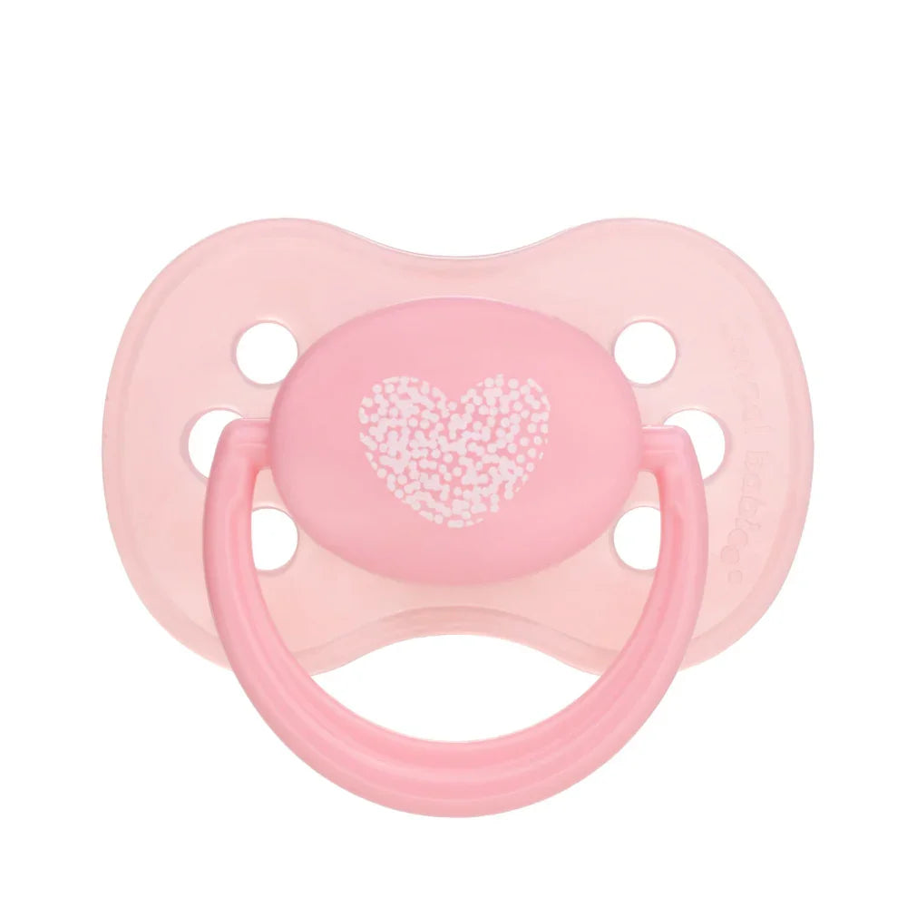 Canpol Babies Silicone Round Pacifier 6–18m – Pink
