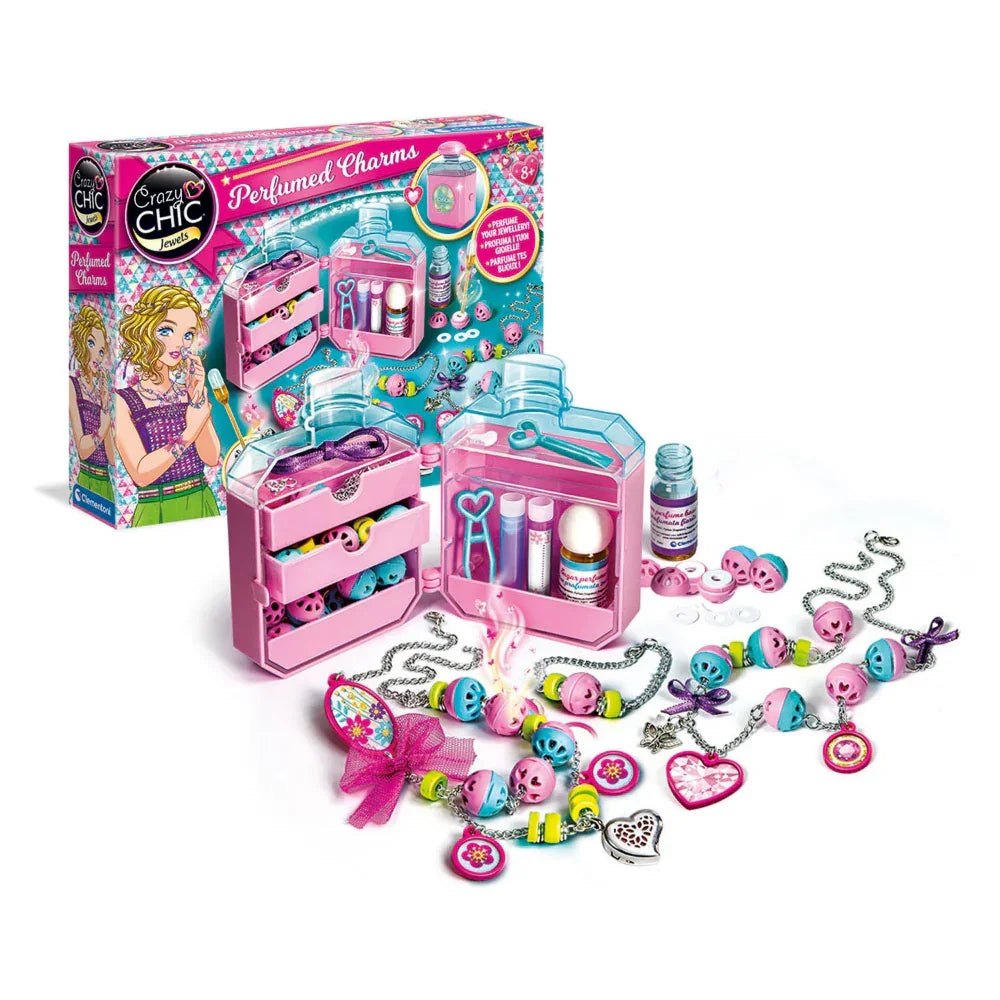 Clementoni Crazy Chic Jewels Perfumed Charms Accessory Set - Toys