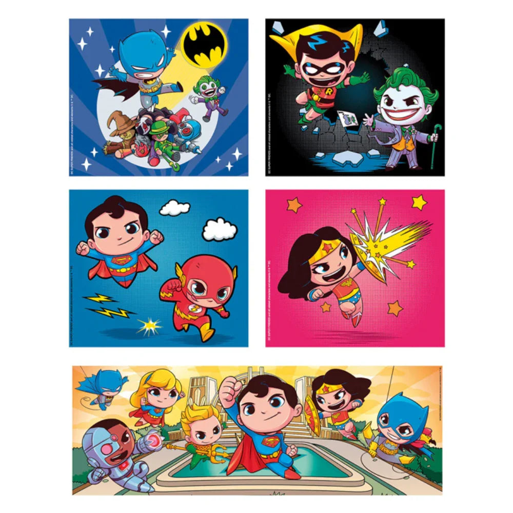 Clementoni DC Super Friends Supoer Color 10-in-1 Puzzle