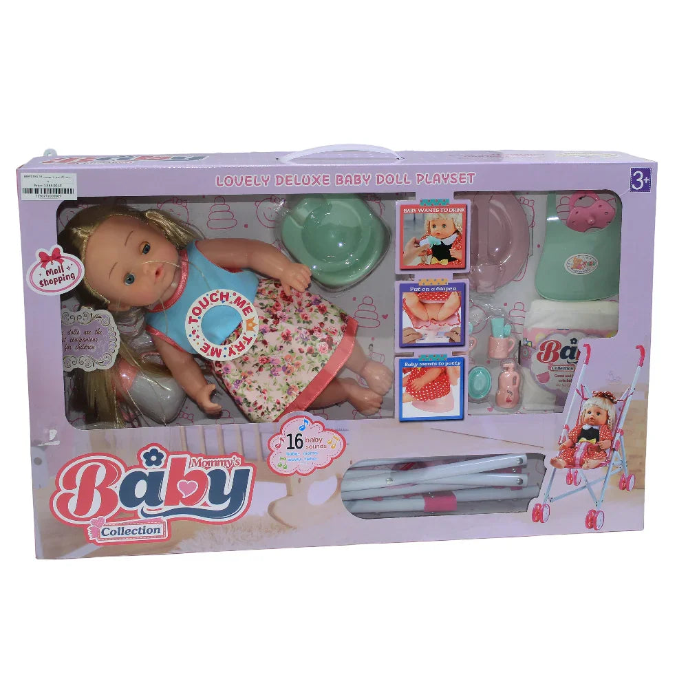 Mommy's Baby Collection Doll with 16 Sounds