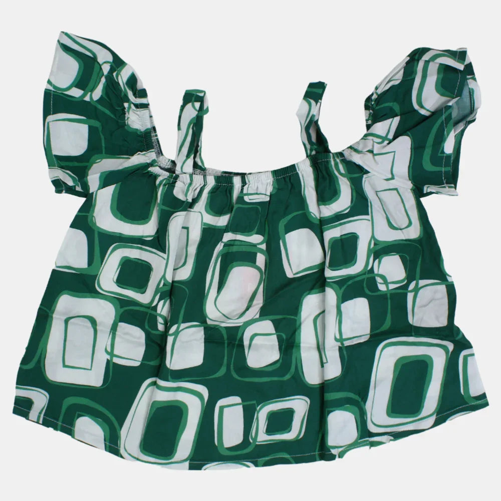 Girls Greenish Blouse