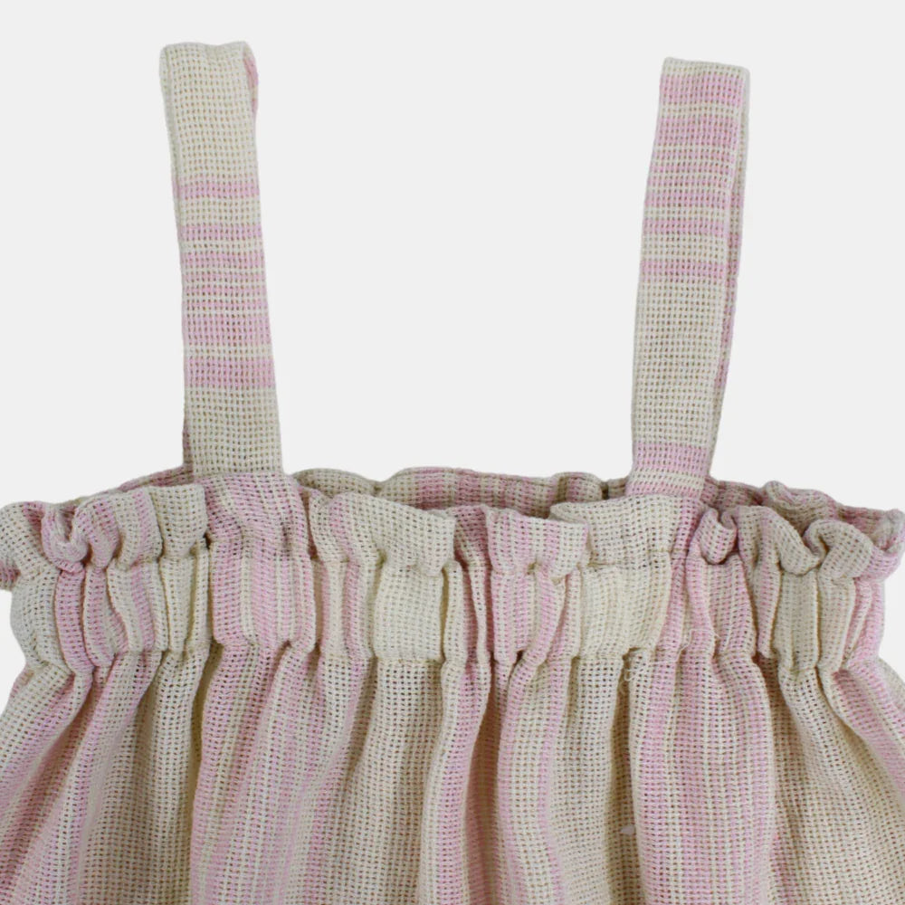 Girls Cotton Striped Blouse