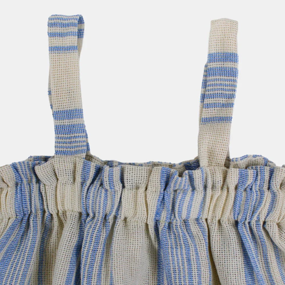 Girls Cotton Striped Blouse