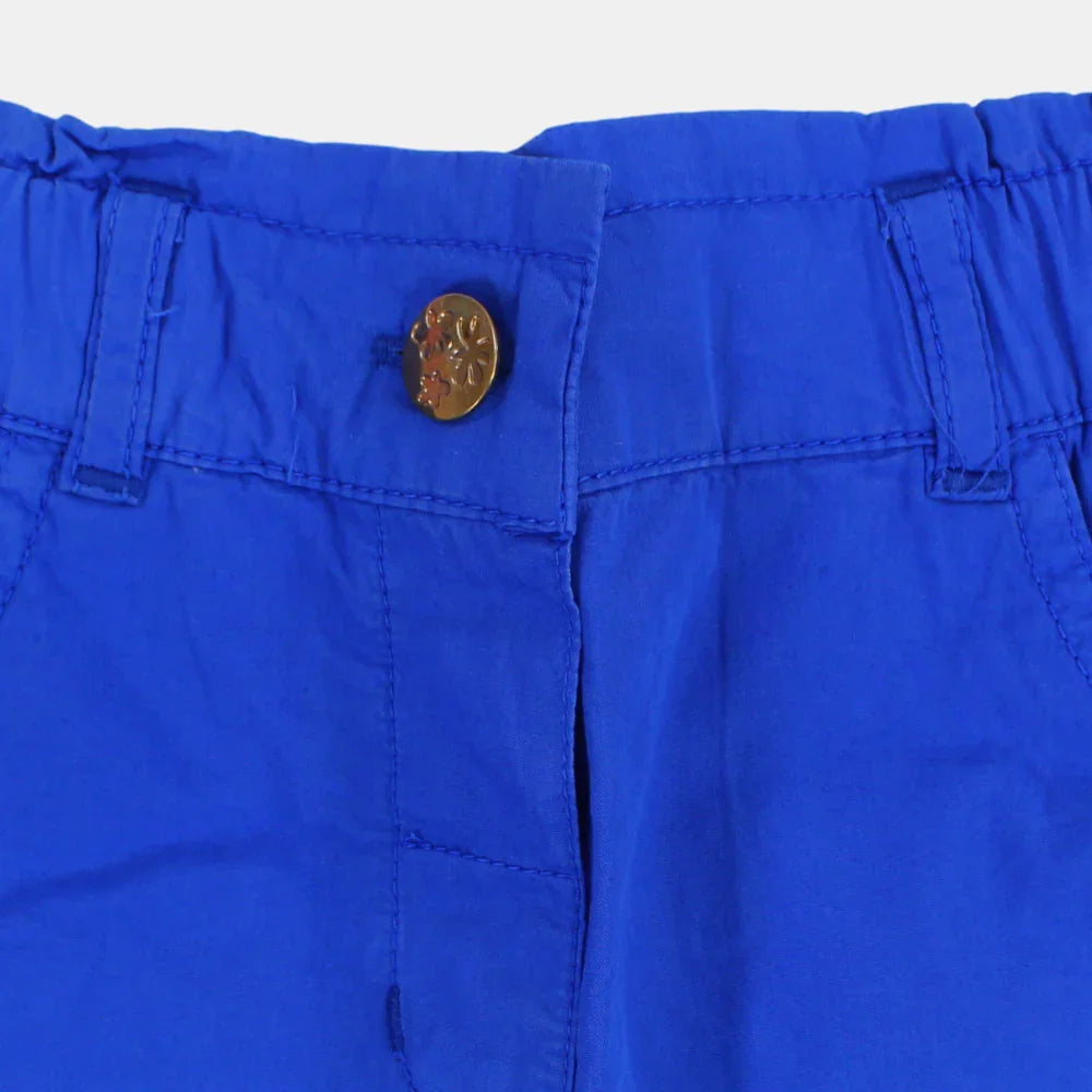 Girls Plain Shorts - Vibrant Colors