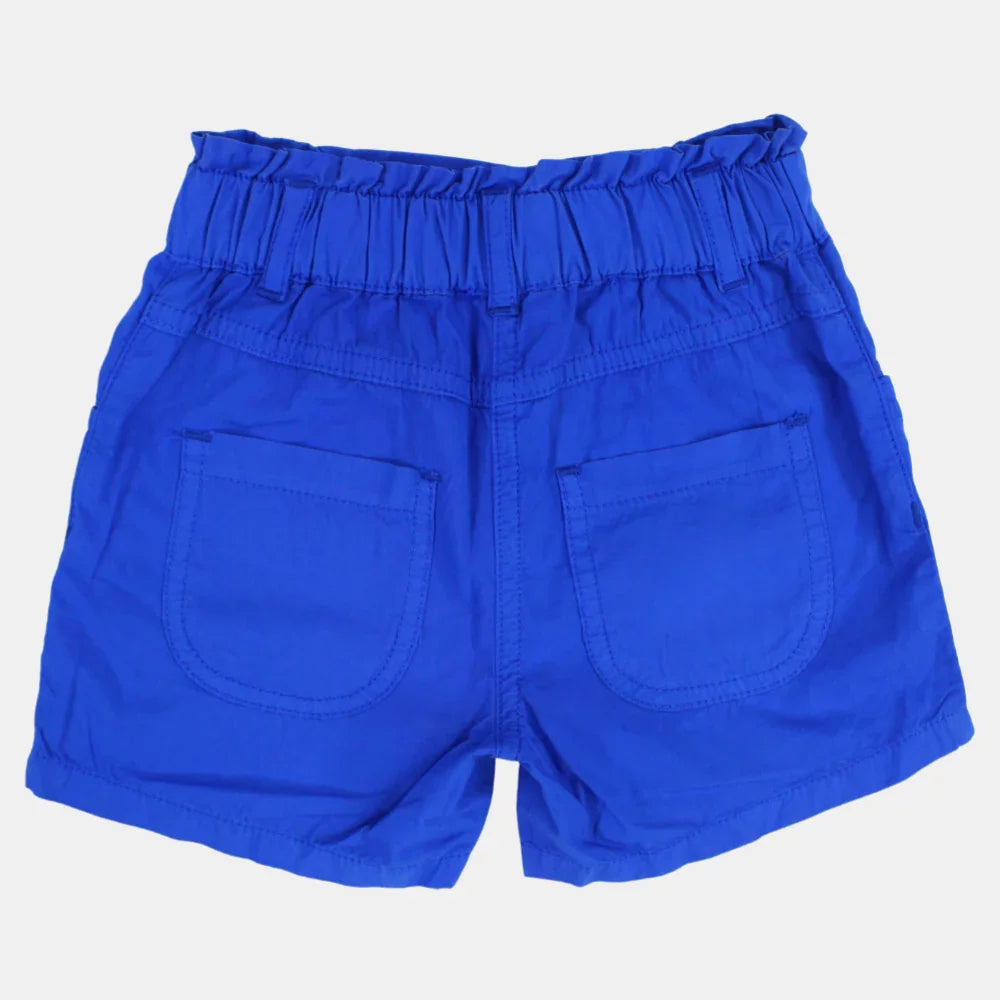 Girls Plain Shorts - Vibrant Colors