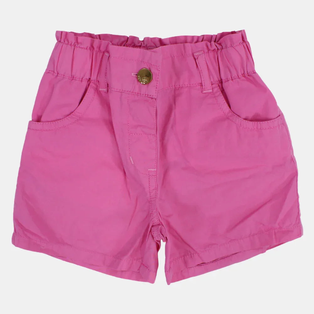 Girls Plain Shorts - Vibrant Colors