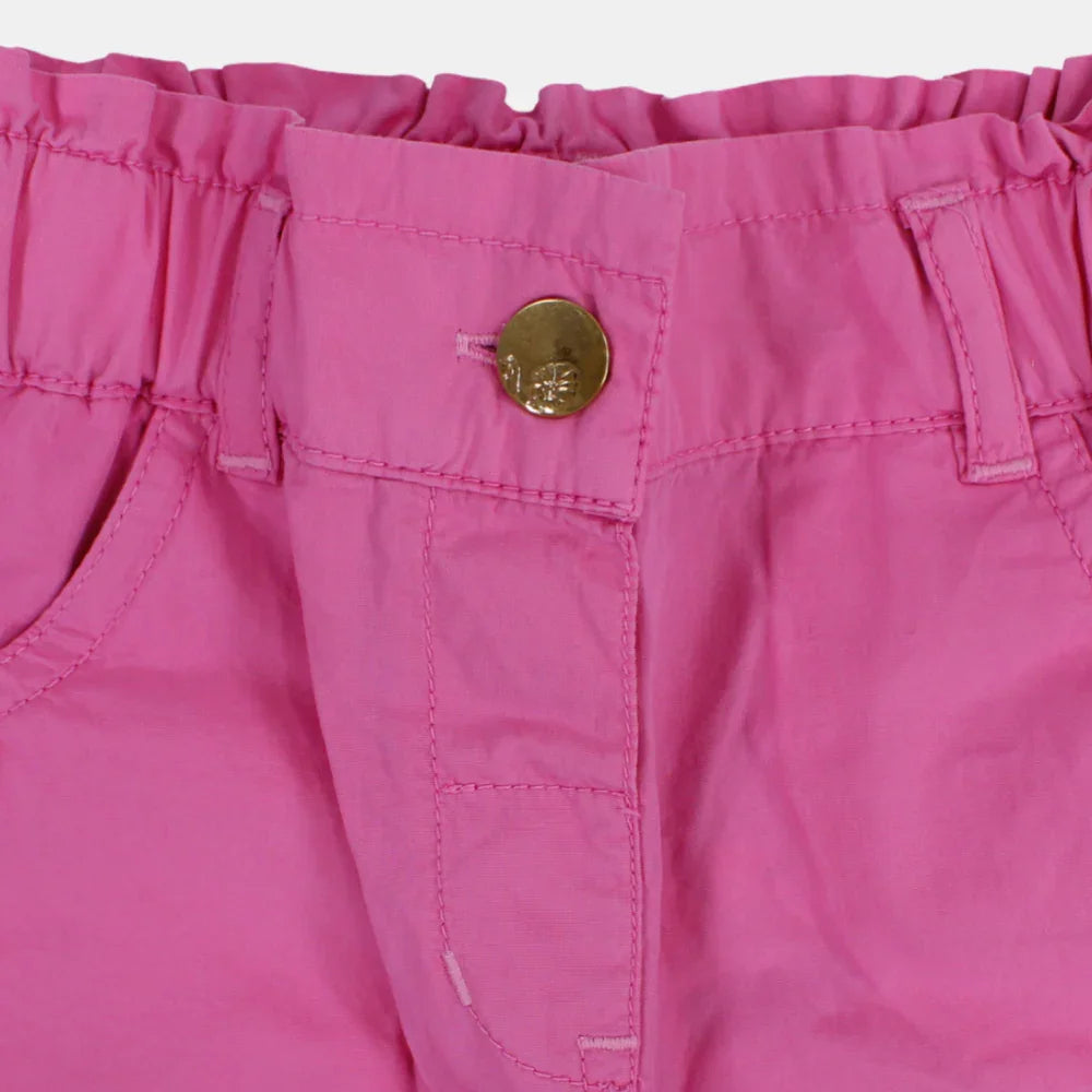 Girls Plain Shorts - Vibrant Colors