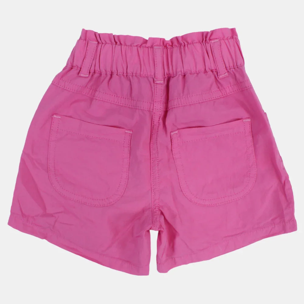 Girls Plain Shorts - Vibrant Colors