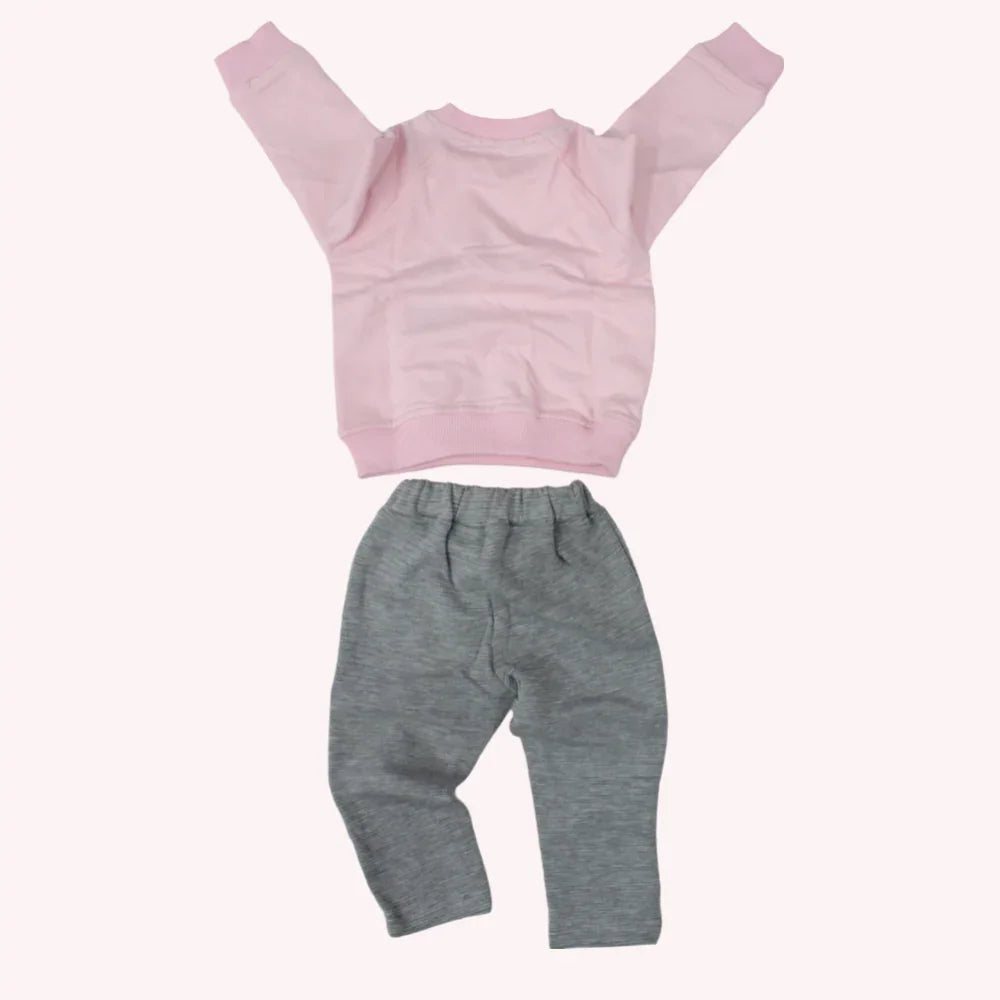 Happy Girl 2-Piece Outfit Set