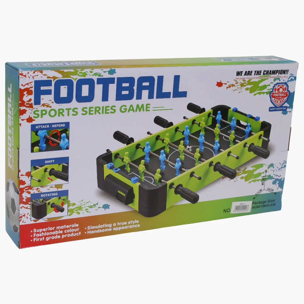 Green Wooden Football Table Game