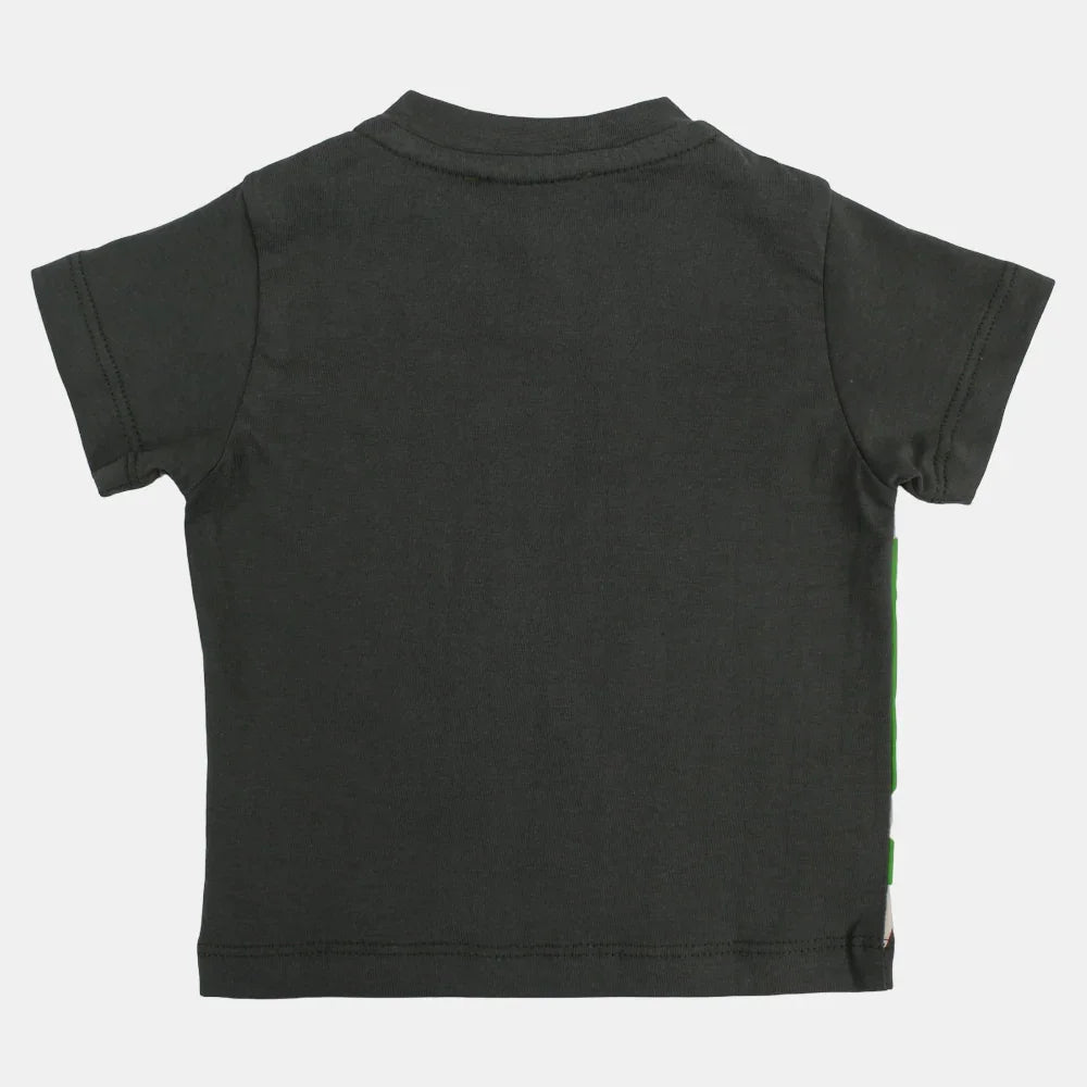 Baby Boys Cotton T-Shirt - Rawrsome Dino